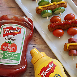food ketchup mustard UGC content
